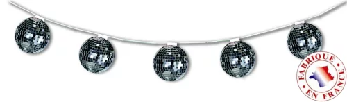 Photo du produit Guirlande disco 3,20m Ignifuge