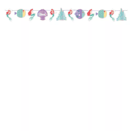 Photo du produit Guirlande en carton avec effet métallique premium Ariel 108 x 18 cm