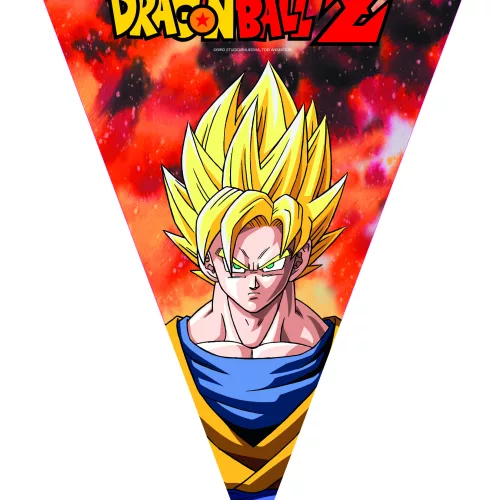 Photo du produit Guirlande fanions Dragon Ball Z 360 cm