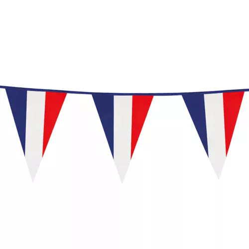 Photo du produit Guirlande à fanions drapeaux supporter France 10 m