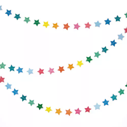Photo du produit Mini guirlande petites étoiles multicolores 3 m