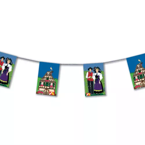 Photo du produit Guirlande Alsace papier 4 m