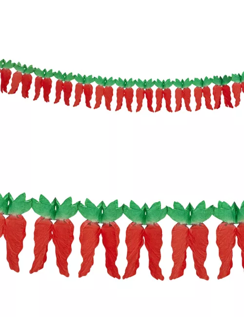Photo du produit Guirlande papier piments 3 m