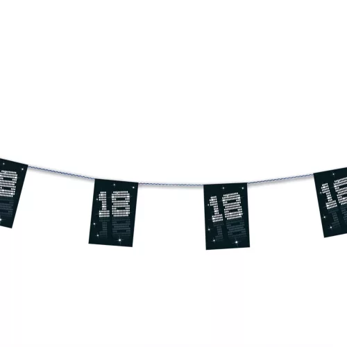 Photo du produit Guirlande papier VIP 18 ans 4 m