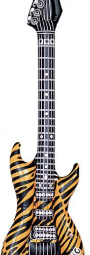 Photo du produit Guitare rock gonflable orange