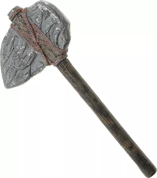 Photo du produit Hache préhistorique 56 cm en plastique