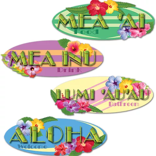 Photo du produit 4 Décorations murales Hawaï 35 cm