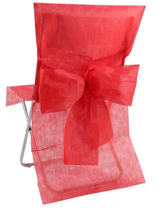 Photo du produit 10 Housses de chaise Premium rouge