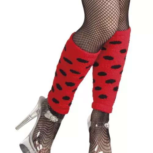 Photo du produit Jambières à pois rouge et noire