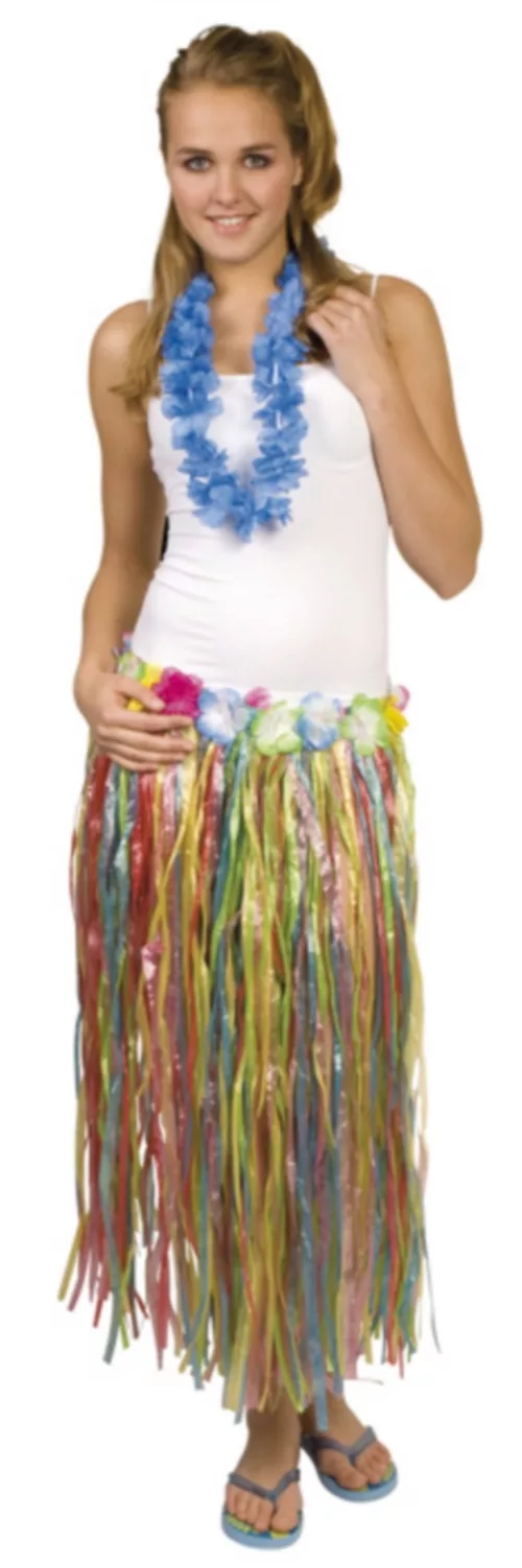Photo du produit Jupe longue multicolore Hawaï femme