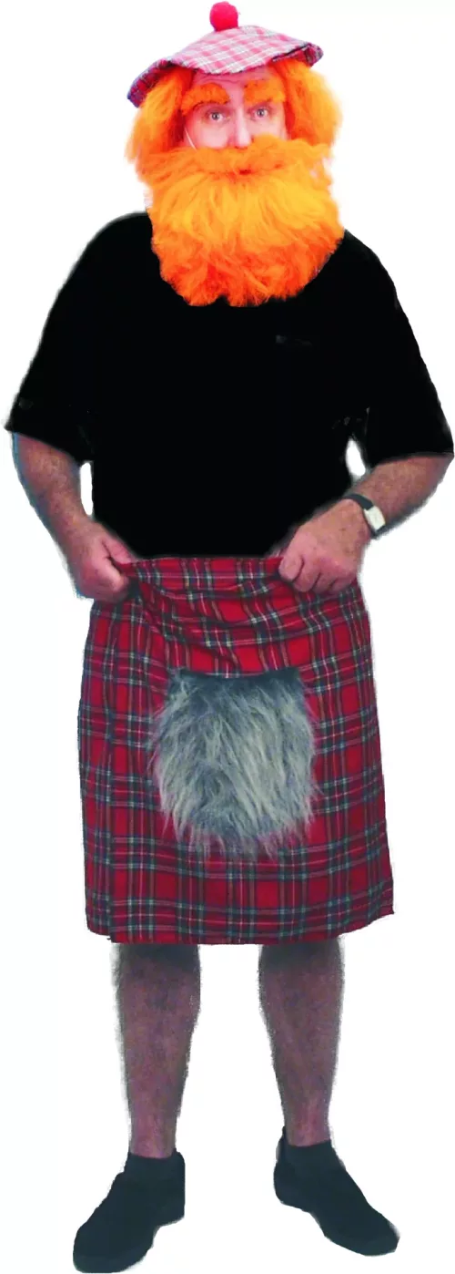 Photo du produit Kilt écossais avec fourrure adulte