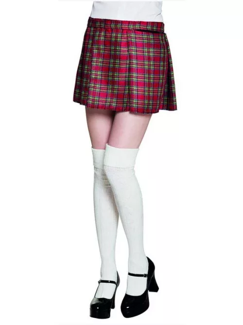 Photo du produit Kilt écossais rouge femme