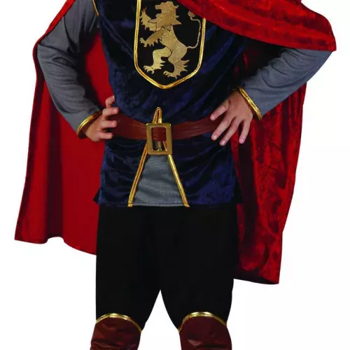 Photo du produit Déguisement roi médiéval effet velours garçon