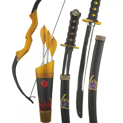 Photo du produit Kit accessoires armes et arc ninja enfant