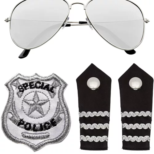 Photo du produit Kit accessoires policier adulte