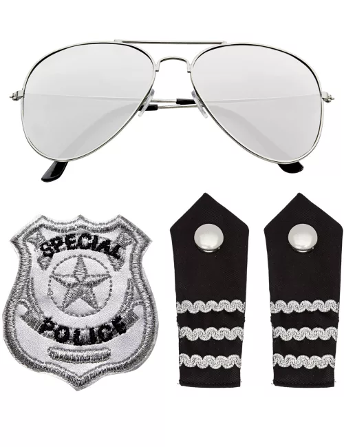 Photo du produit Kit accessoires policier adulte