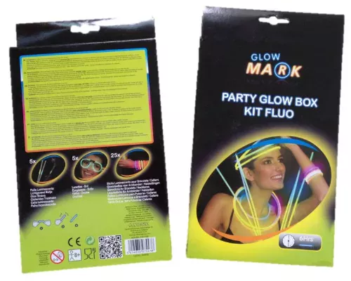Photo du produit Kit accessoires phosphorescent 5 personnes