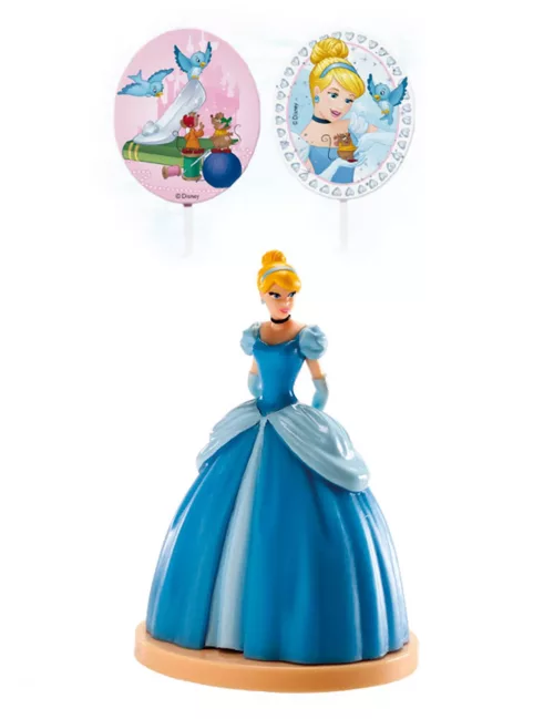 Photo du produit Kit de décorations Cendrillon 8,5 cm