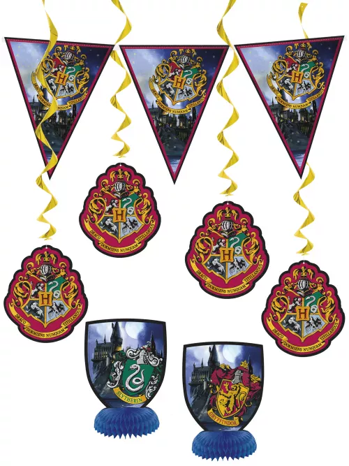 Photo du produit Kit de décorations Harry Potter 7 pièces