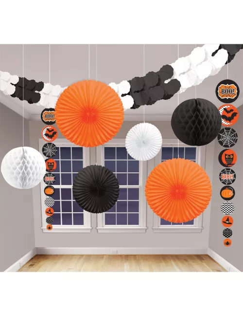Photo du produit Kit de 9 décorations Halloween Tendance