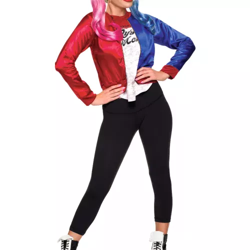 Photo du produit Veste et t-shirt intégré Harley Quinn Suicide Squad femme