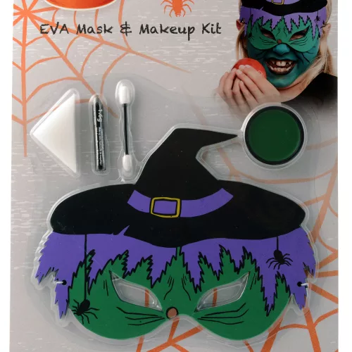 Photo du produit Kit maquillage et masque sorcière
