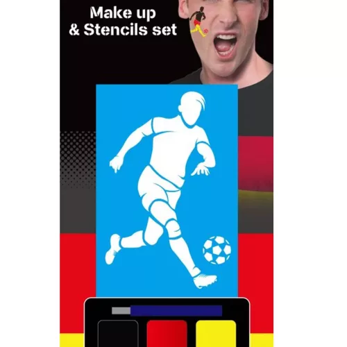 Photo du produit Kit maquillage et pochoir supporter Allemagne