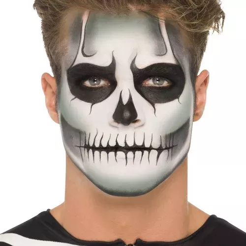Photo du produit Kit maquillage squelette phosphorescent adulte Halloween