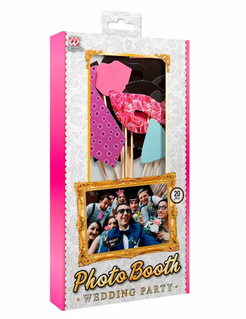 Photo du produit Kit photobooth 20 pièces mariage