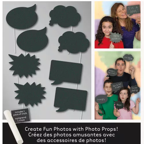 Photo du produit Kit photobooth bulles personnalisables