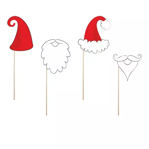 Photo du produit Kit photobooth 4 pièces Père Noël