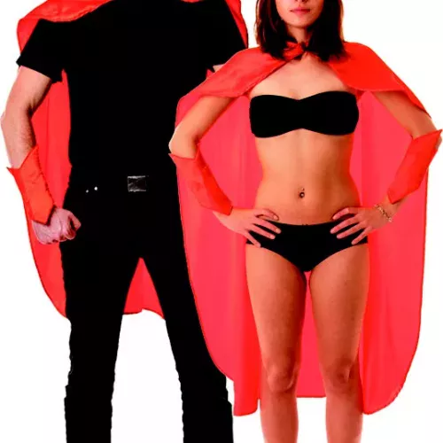 Photo du produit Kit super héros rouge adulte