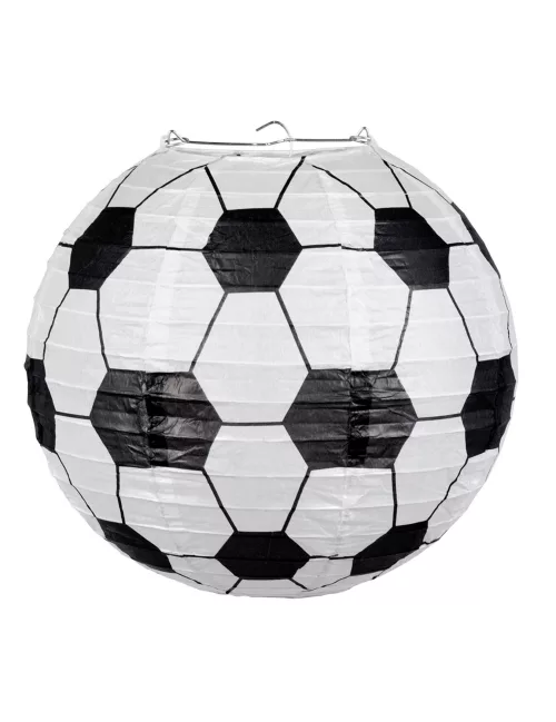 Photo du produit Lanterne en papier Foot party 25 cm