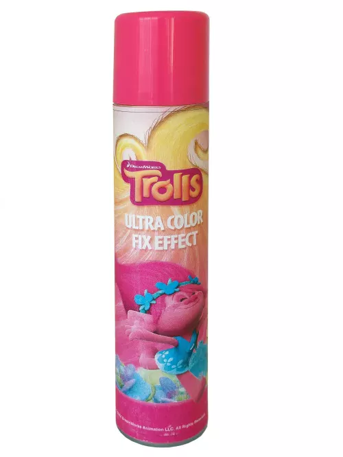 Photo du produit Laque fixante pour cheveux rose 200 ml Trolls