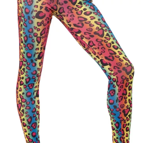 Photo du produit Legging léopard multicolore adulte