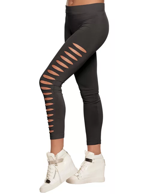 Photo du produit Legging troué noir adulte