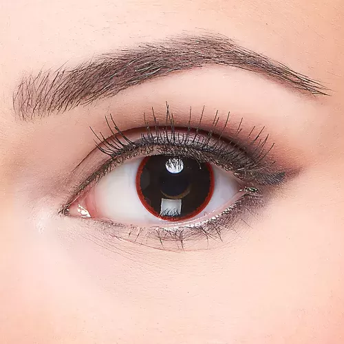 Photo du produit Lentilles fantaisie oeil de l'enfer adulte