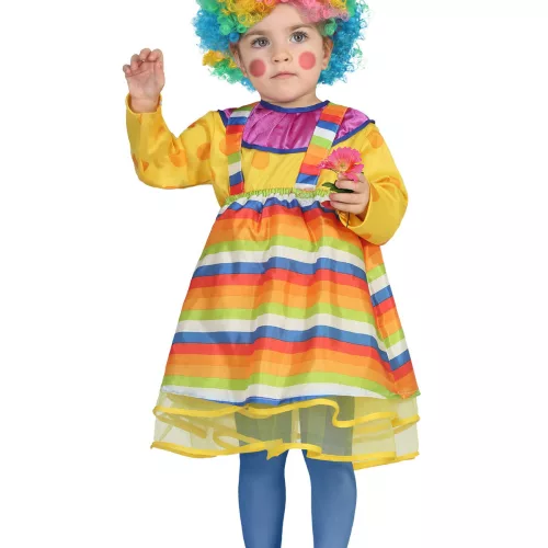 Photo du produit Déguisement clown multicolore bébé