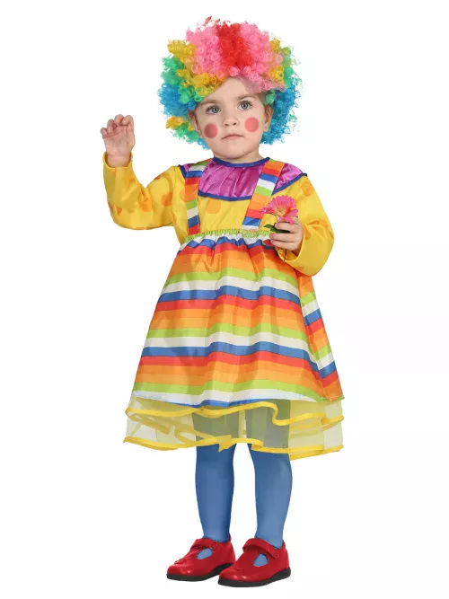 Photo du produit Déguisement clown multicolore bébé