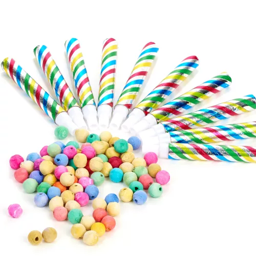 Photo du produit Lot de 10 sarbacanes et 200 boules