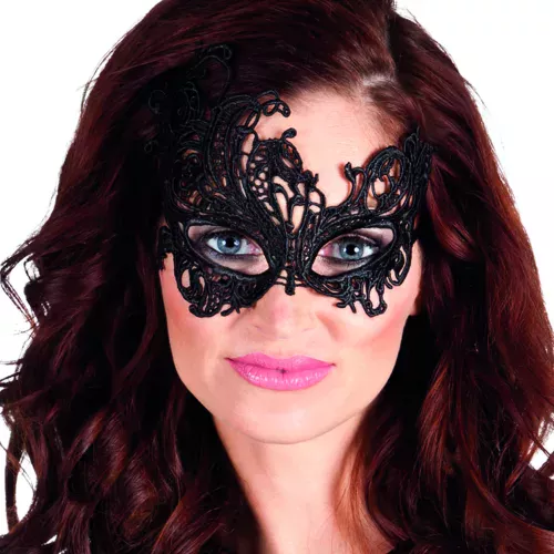 Photo du produit Loup dentelle noir sexy femme