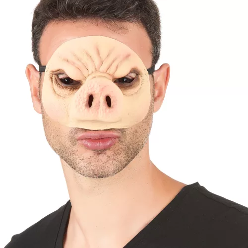 Photo du produit Loup latex cochon adulte