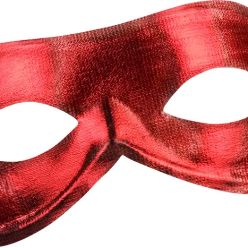 Photo du produit Loup métallisé rouge adulte