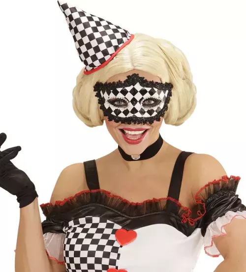 Photo du produit Loup pierrot damier adulte