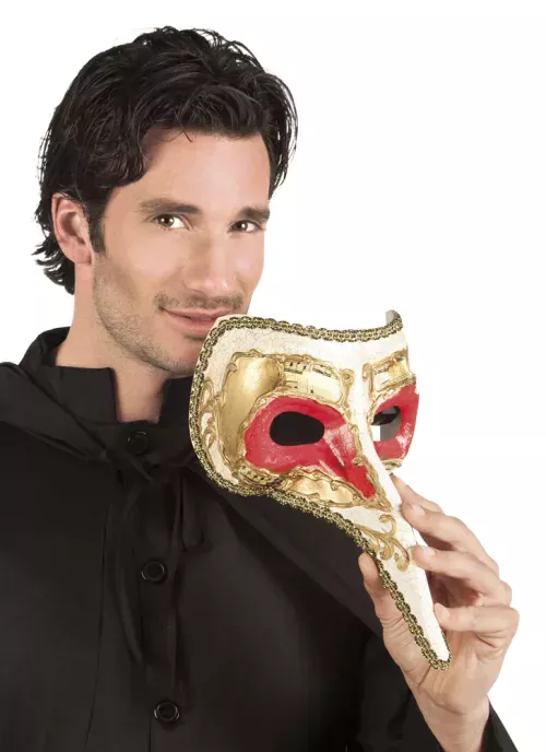 Photo du produit Loup vénitien long nez homme