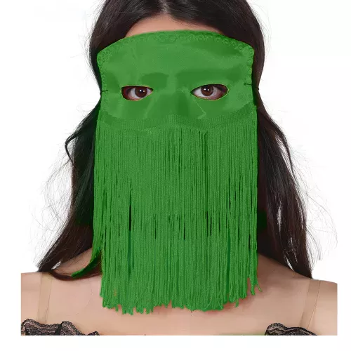 Photo du produit Loup vert à frange adulte