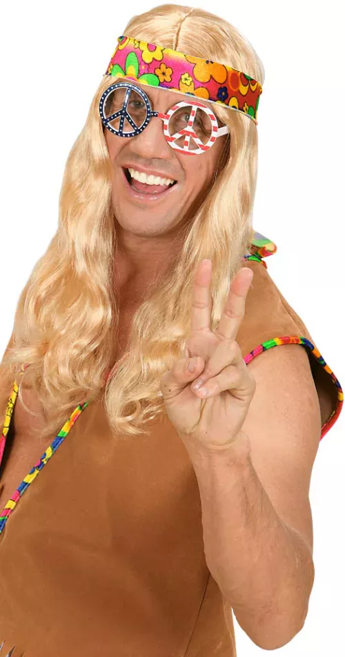 Photo du produit Lunette hippie Amérique adulte