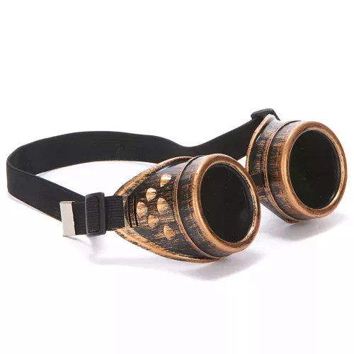 Photo du produit Lunettes aviateur cuivre steampunk adulte
