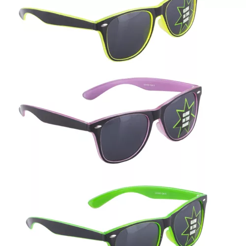 Photo du produit Lunettes blues années 50 phosphorescentes