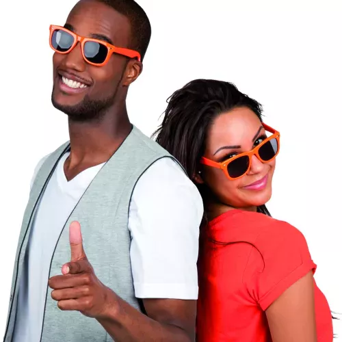 Photo du produit Lunettes blues orange adulte